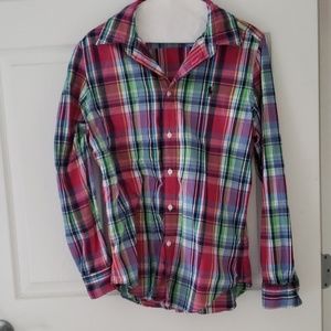 Ralph Lauren Size 14 Button Up Shirt